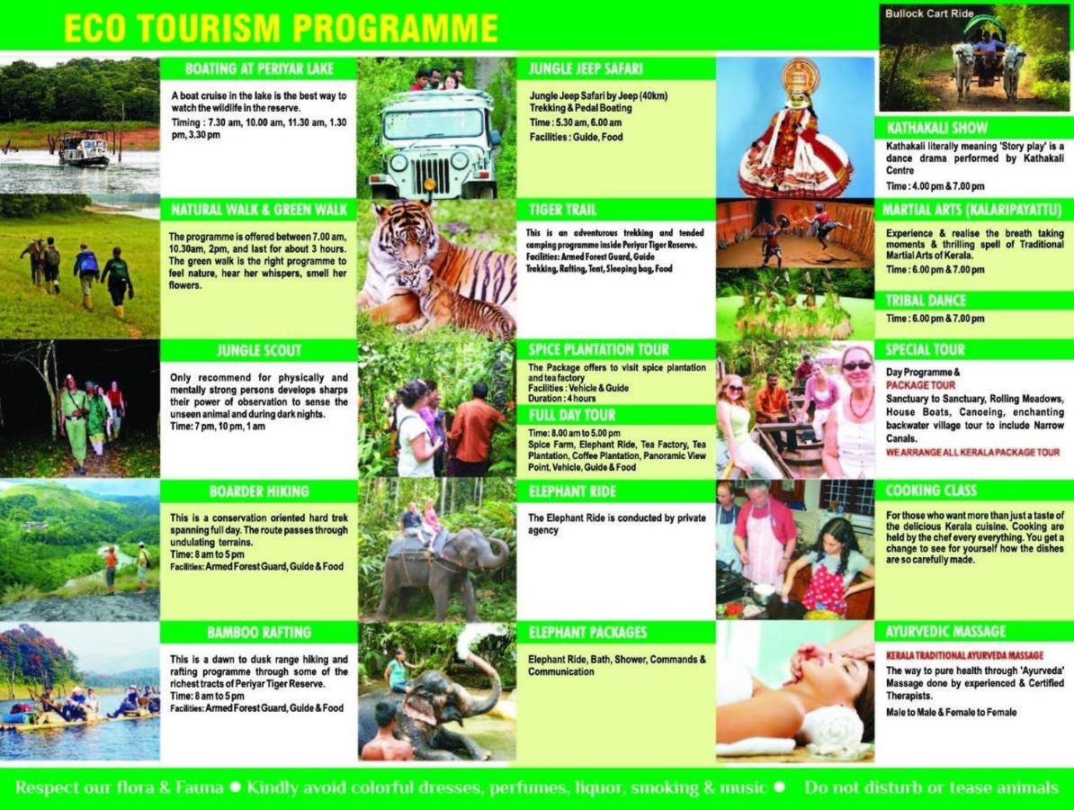 Periyar Heritage Thekkady Kültér fotó